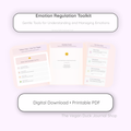 Emotion Regulation Toolkit – Pastel Edition